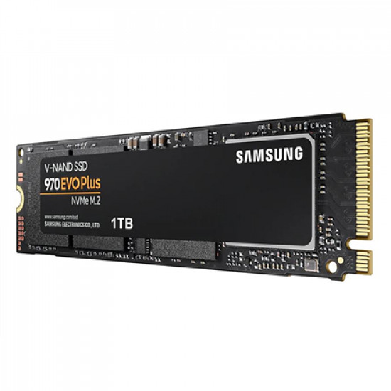 Samsung 970 Evo Plus 1000 GB SSD interface M.2 NVME Write speed 3300 MB/s Read speed 3500 MB/s