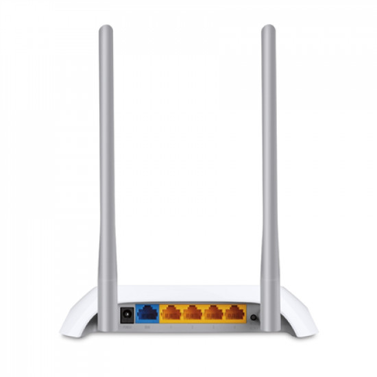 TP-LINK Router TL-WR840N 802.11n 300 Mbit/s 10/100 Mbit/s Ethernet LAN (RJ-45) ports 4 Mesh Support No MU-MiMO No No mobile broadband Antenna type 2xExternal No