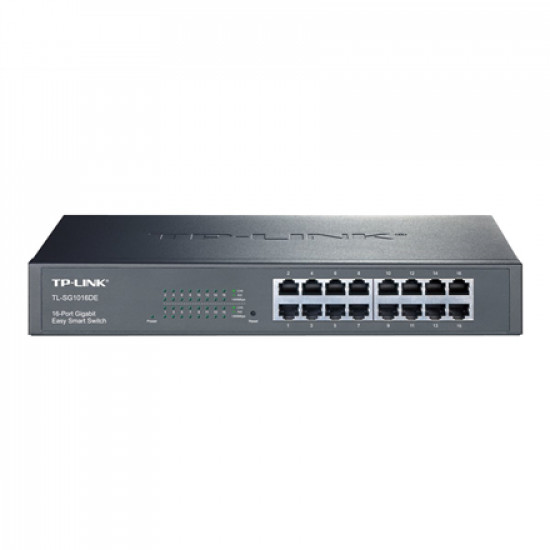 TP-LINK Switch TL-SG1016DE Web Managed Rackmountable 1 Gbps (RJ-45) ports quantity 16