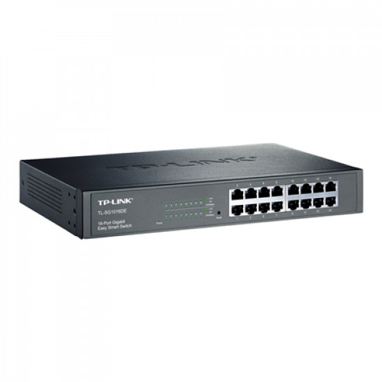 TP-LINK Switch TL-SG1016DE Web Managed Rackmountable 1 Gbps (RJ-45) ports quantity 16