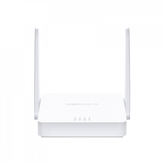 Mercusys Multi-Mode Wireless N Router MW302R 802.11n 300 Mbit/s 10/100 Mbit/s Ethernet LAN (RJ-45) ports 2 Mesh Support No MU-MiMO No No mobile broadband Antenna type 2xFixed No