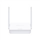 Mercusys Multi-Mode Wireless N Router MW302R 802.11n 300 Mbit/s 10/100 Mbit/s Ethernet LAN (RJ-45) ports 2 Mesh Support No MU-MiMO No No mobile broadband Antenna type 2xFixed No