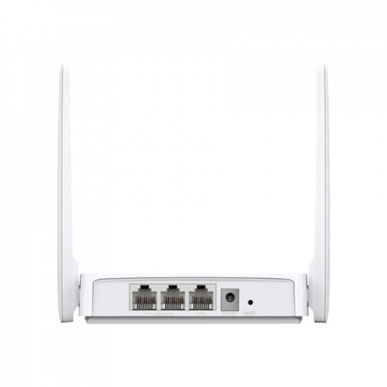 Mercusys Multi-Mode Wireless N Router MW302R 802.11n 300 Mbit/s 10/100 Mbit/s Ethernet LAN (RJ-45) ports 2 Mesh Support No MU-MiMO No No mobile broadband Antenna type 2xFixed No