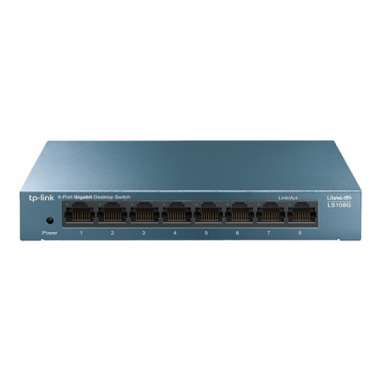 Switch|TP-LINK|LS108G|8x10Base-T / 100Base-TX / 1000Base-T|LS108G