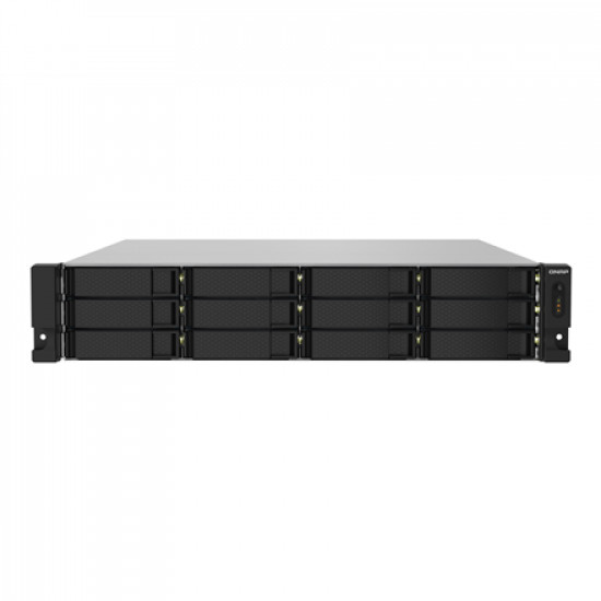 QNAP | 12-Bay | TS-1232PXU-RP-4G | AnnapurnaLabs Alpine | AL324 quad-core | Processor frequency 1.7 GHz | 4 GB | DDR4