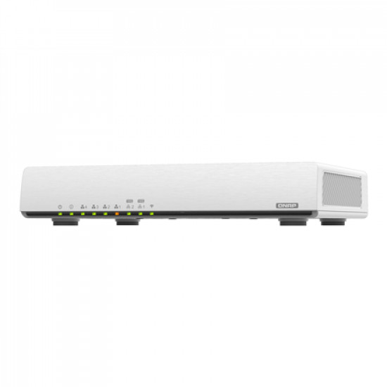 QNAP Dual bandRouter QHora-301W 802.11ax Ethernet LAN (RJ-45) ports 6 Mesh Support Yes MU-MiMO Yes No mobile broadband Antenna type Internal