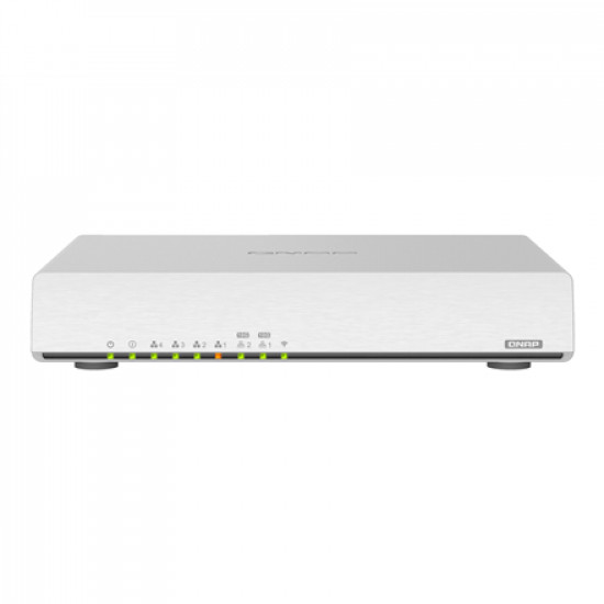 QNAP Dual bandRouter QHora-301W 802.11ax Ethernet LAN (RJ-45) ports 6 Mesh Support Yes MU-MiMO Yes No mobile broadband Antenna type Internal