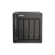 QNAP 4-Bay desktop NAS TS-453E-8G Up to 4 HDD/SSD Hot-Swap Intel Celeron J6412 Quad-Core Processor frequency 2.6 GHz 8 GB