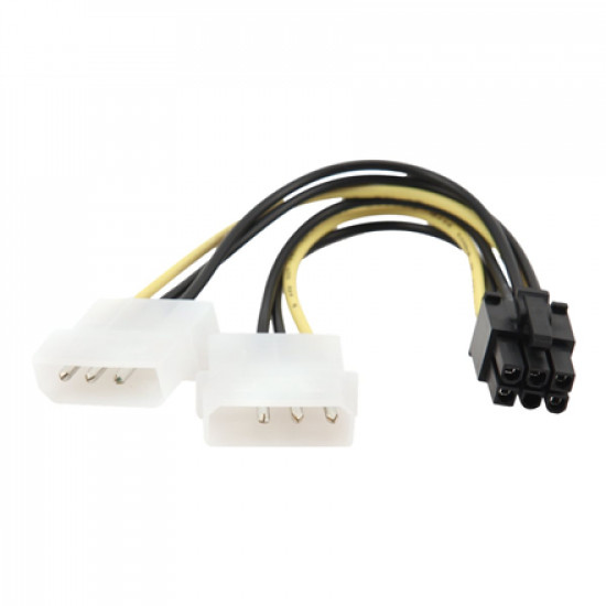 CABLE POWER ADAPTER 6PIN/2MOLEX CC-PSU-6 GEMBIRD