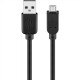 Goobay USB 2.0 micro male (type B) USB 2.0 male (type A)