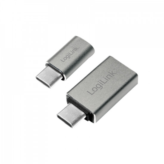 Logilink USB-C to USB3.0 and Micro USB Adapter USB 3.0, Micro USB 2.0 USB 3.1 type-C