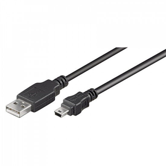 Goobay 50767 USB 2.0 Hi-Speed cable, black, 1.8 m Goobay