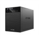 ICY BOX IB-3640SU3, external 4-bay JBOD system for 3,5 SATA I/II/III HDD, USB 3.0 + eSATA, black Raidsonic