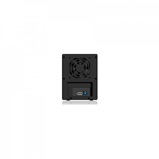 ICY BOX IB-3640SU3, external 4-bay JBOD system for 3,5 SATA I/II/III HDD, USB 3.0 + eSATA, black Raidsonic