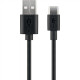 Goobay 59122 USB 2.0 cable (USB-C to USB A), black Goobay