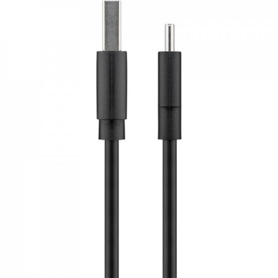 Goobay 59122 USB 2.0 cable (USB-C to USB A), black Goobay