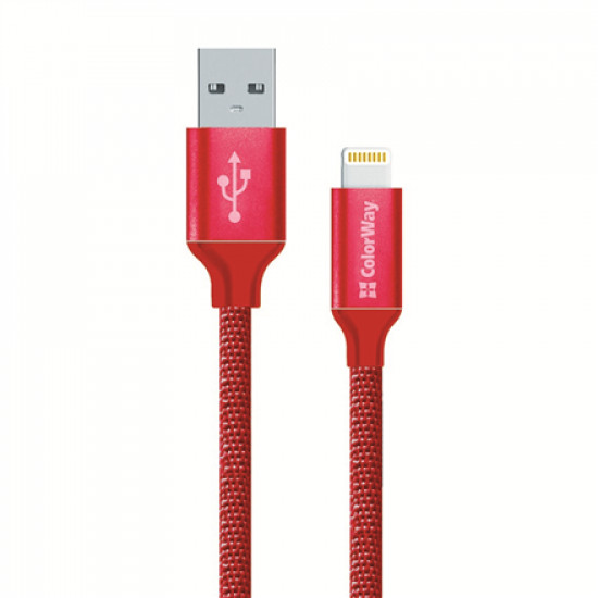 ColorWay Data Cable Apple Lightning Charging cable Fast and safe charging Stable data transmission