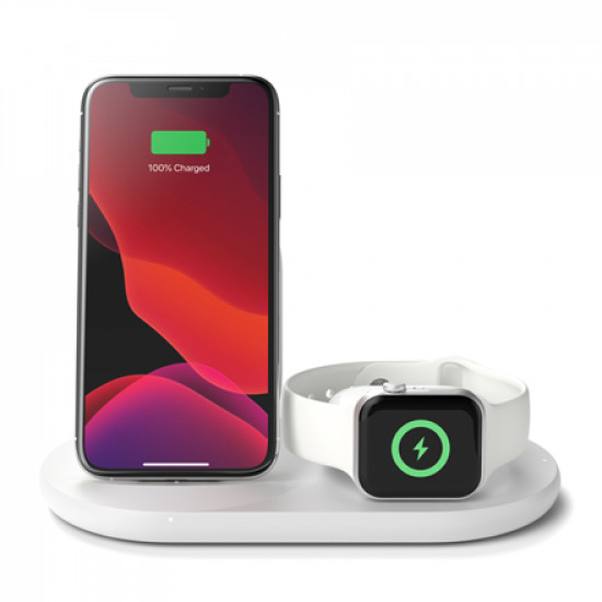 Belkin 3-in-1 Wireless Charger for Apple Devices BOOST CHARGE