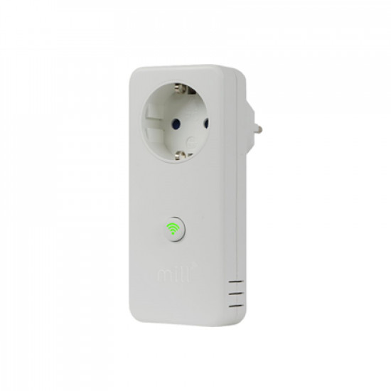 Mill Socket - WI-FI smart socket, White