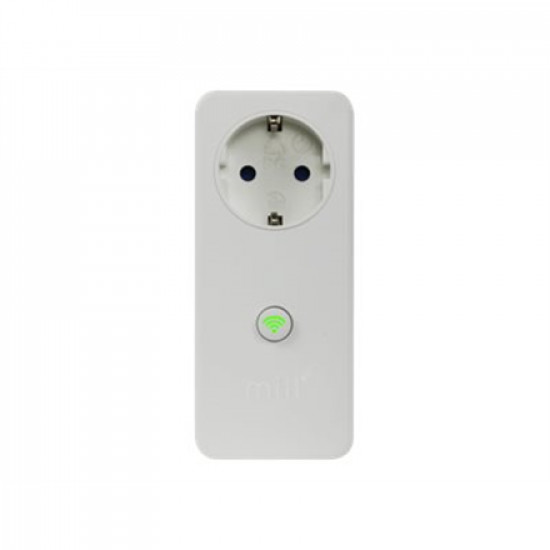 Mill Socket - WI-FI smart socket, White