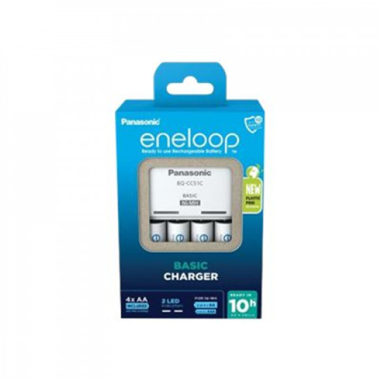 Panasonic Battery Charger ENELOOP K-KJ51MCD40E AA/AAA