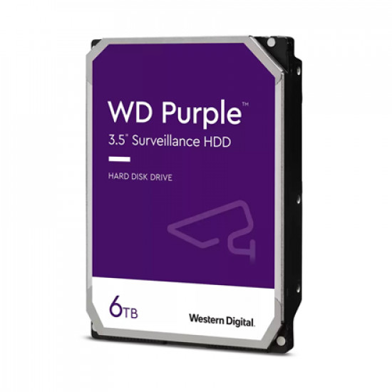 Western Digital Hard Drive Purple WD64PURZ 5460 RPM 6000 GB