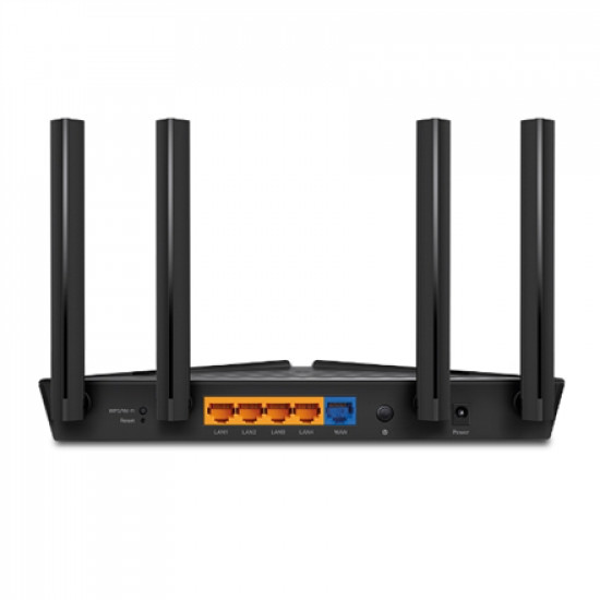 TP-LINK AX3000 Dual Band Gigabit Wi-Fi 6 Router Archer AX53 802.11ax 574+2402 Mbit/s 10/100/1000 Mbit/s Ethernet LAN (RJ-45) ports 4 Mesh Support Yes MU-MiMO Yes Antenna type External