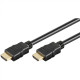 Goobay | High Speed HDMI Cable with Ethernet | Black | HDMI male (type A) | HDMI male (type A) | HDMI to HDMI | 10 m