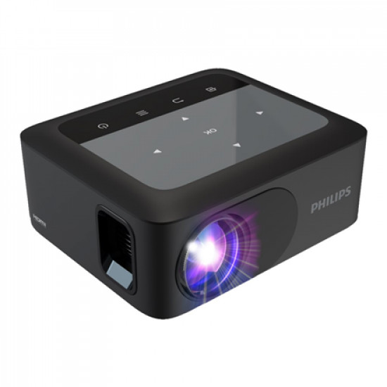 Philips NeoPix 110 Home Projector, 1280x720, 100lm, 16:9, 3000:1, Black Philips