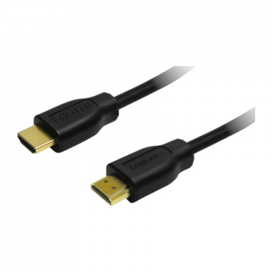 Logilink HDMI A male - HDMI A male, 1.4v black HDMI to HDMI 1.5 m