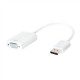 Logilink Logilink CV0059B, Display Port 1.2 to VGA Active Adapter with 15cm cable : White