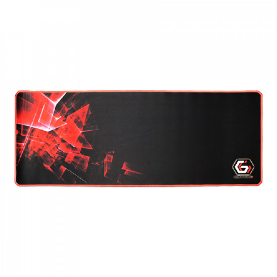 Gembird Gaming mouse pad PRO, extra large Black/Red