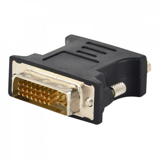 I/O ADAPTER DVI TO VGA/A-DVI-VGA-BK GEMBIRD