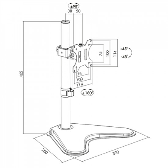 Logilink Desk Mount BP0044 13-32 