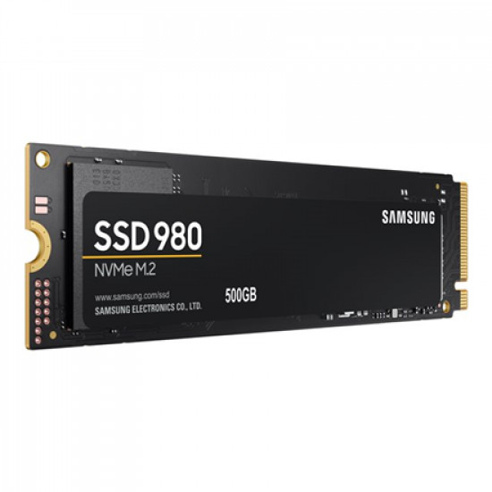 Samsung V-NAND SSD 980 500 GB SSD form factor M.2 2280 SSD interface M.2 NVME Write speed 3000 MB/s Read speed 3500 MB/s