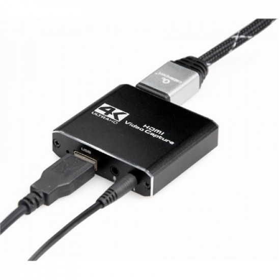 I/O ADAPTER HDMI USB GRABBER/4K UHG-4K2-01 GEMBIRD