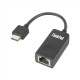 Lenovo 0.08 m Black Ethernet Extension Adapter Gen 2