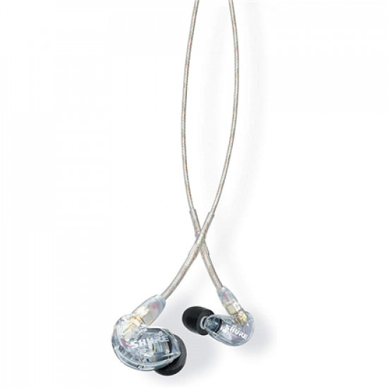 Shure SE215 Earphone, Clear Shure