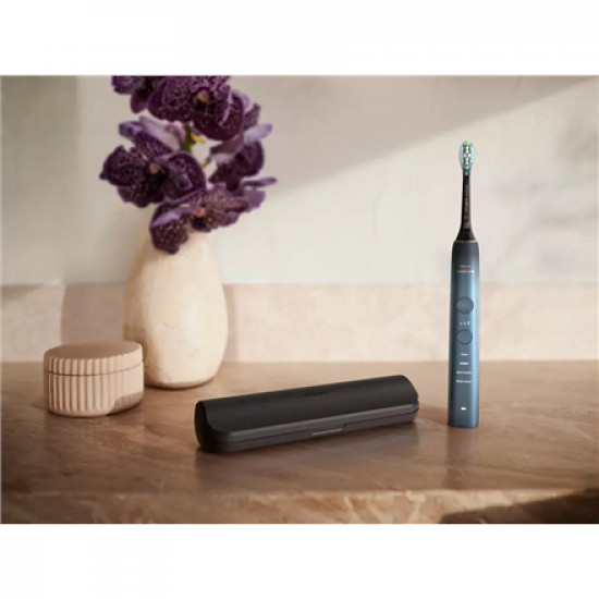 Philips HX9911/88 Philips Sonicare DiamondClean 9000 Electric toothbrush with app, Blue Philips Electric Toothbrush with app HX9911/88 Sonicare DiamondClean 9000 Rechargeable For adults Dark Blue Number of brush heads included 1 Number of teeth brushing m