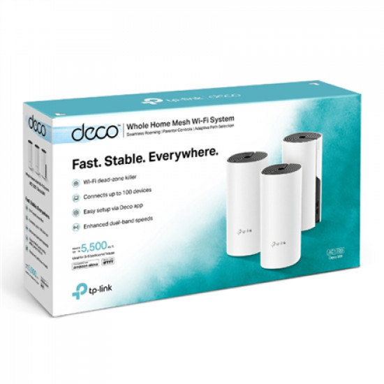 Wireless Router|TP-LINK|Wireless Router|3-pack|1200 Mbps|DECOM4(3-PACK)