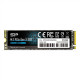 Silicon Power A60 512 GB SSD interface M.2 NVME Write speed 1600 MB/s Read speed 2200 MB/s