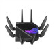 Asus Wifi 6 802.11ax Quad-band Gigabit Gaming Router ROG GT-AXE16000 Rapture 802.11ax 1148+4804+4804+48004 Mbit/s 10/100/1000 Mbit/s Ethernet LAN (RJ-45) ports 4 Mesh Support Yes MU-MiMO Yes No mobile broadband Antenna type External/Internal 1xUSB 3.2, 1x