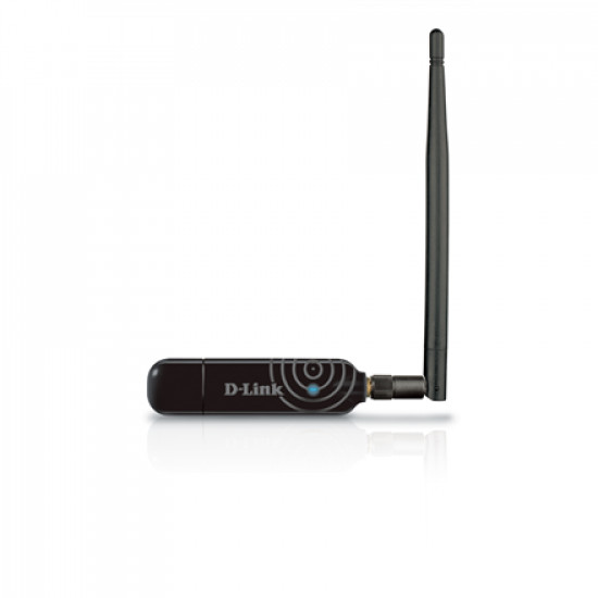 D-LINK DWA-137, Wireless N300 High-Gain USB Adapter, 802.11b/g/n compatible 2.4GHz, Up to 300Mbps data transfer rate, two integrated antennas, 64/128-bit WEP data encryption, Wi-Fi Protected Access (WPA, WPA2), Wi-Fi Protected Setup (WPS) - PIN & PBC, Ext