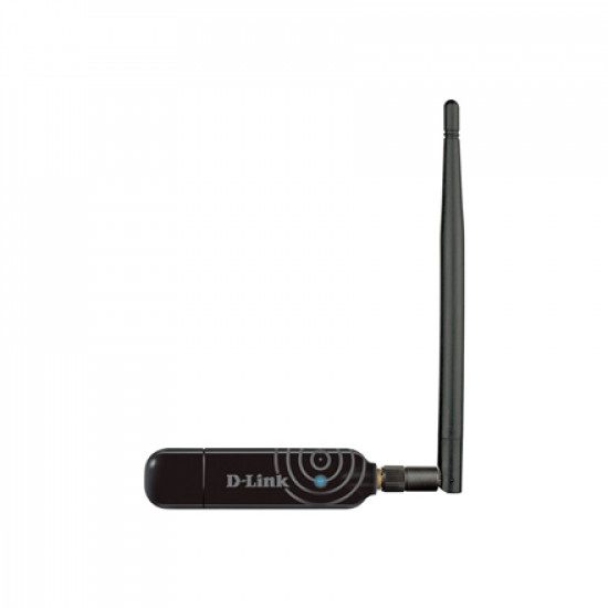 D-LINK DWA-137, Wireless N300 High-Gain USB Adapter, 802.11b/g/n compatible 2.4GHz, Up to 300Mbps data transfer rate, two integrated antennas, 64/128-bit WEP data encryption, Wi-Fi Protected Access (WPA, WPA2), Wi-Fi Protected Setup (WPS) - PIN & PBC, Ext