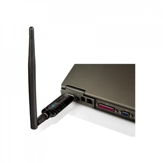 D-LINK DWA-137, Wireless N300 High-Gain USB Adapter, 802.11b/g/n compatible 2.4GHz, Up to 300Mbps data transfer rate, two integrated antennas, 64/128-bit WEP data encryption, Wi-Fi Protected Access (WPA, WPA2), Wi-Fi Protected Setup (WPS) - PIN & PBC, Ext