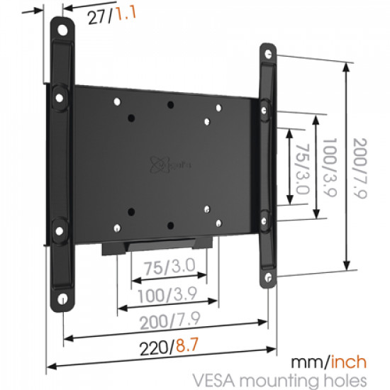 Vogels Wall mount MA2000-A1 26-40 