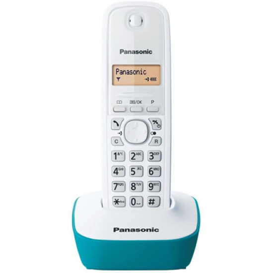 Panasonic Cordless phone KX-TG1611FXC White Caller ID Wireless connection Conference call Built-in display