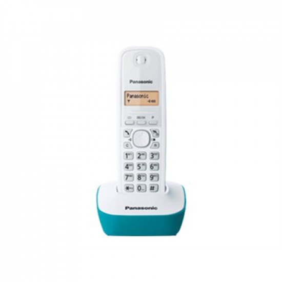 Panasonic Cordless phone KX-TG1611FXC White Caller ID Wireless connection Conference call Built-in display