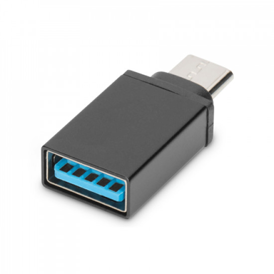 Digitus USB Type-C adapter, type C to A M/F, 3A, 5GB, 3.0 Version AK-300506-000-S Jack USB A Plug USB C