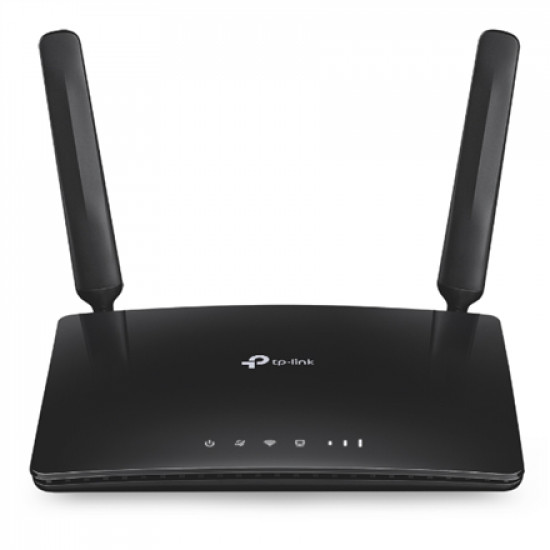 TP-LINK 4G LTE Router Archer MR200 802.11ac 300+433 Mbit/s 10/100 Mbit/s Ethernet LAN (RJ-45) ports 3 Mesh Support No MU-MiMO No 4G Antenna type 2xDetachable antennas